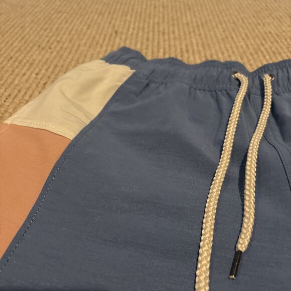 Faherty Swim Shorts Men's Size Small Beacon Trunk Drawstring Waist - Picture 3 of 11